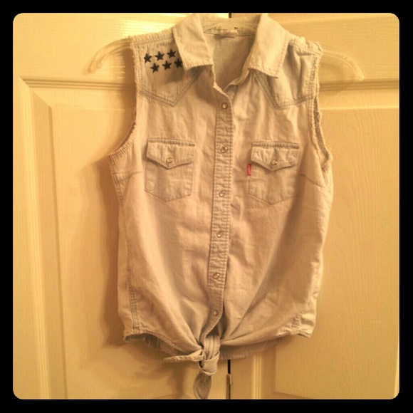 Levi's denim top
