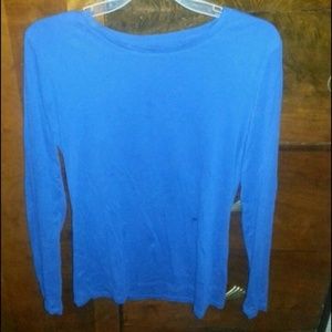 Blue Long Sleeve Shirt