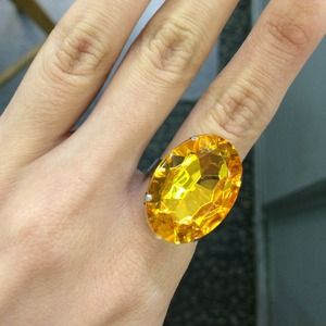 Topaz ring