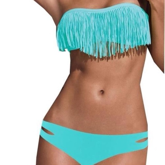 📛on hold! ADORABLE Tassel Bathing Suit