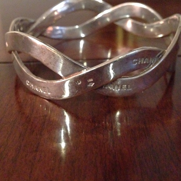 CHANEL Jewelry Authentic Sterling Silver Bracelet Poshmark