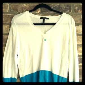 SALE! BCBG Color block sweater, NEW