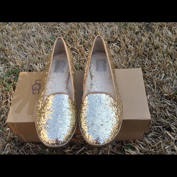 🚫🚫SOLD🚫🚫NIB UGG Alloway glitter loafer - Picture 2 of 4