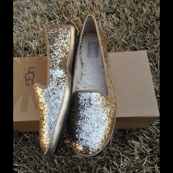 🚫🚫SOLD🚫🚫NIB UGG Alloway glitter loafer - Picture 3 of 4