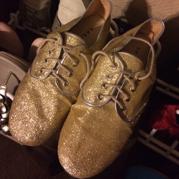 Glitterati Oxford shoes - Picture 1 of 3