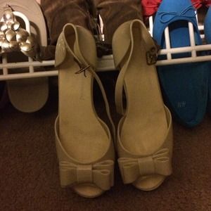 Jelly Melissa wedge shoes