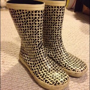 Coach rain boots
