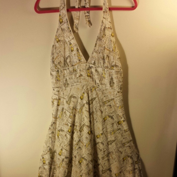 Beautiful J. Crew halter style dress!