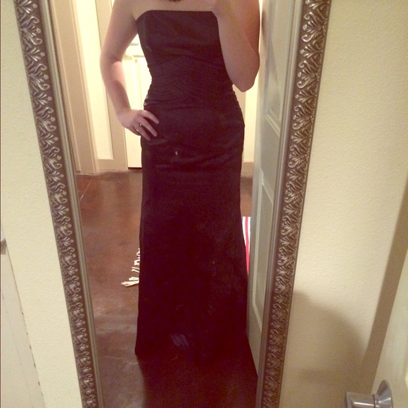 Black gown