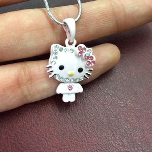 Pink Hello Kitty Necklace