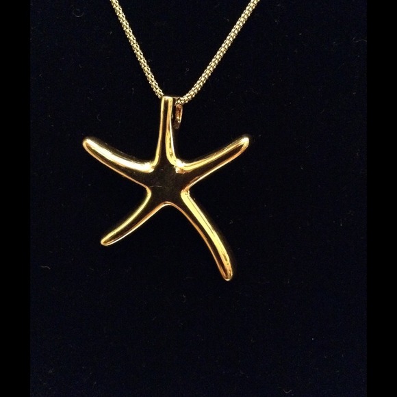Sterling Silver Starfish Pendant w/ Chain