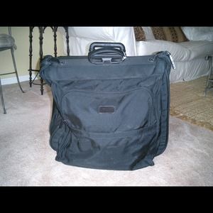 TUMI garment bag on wheels