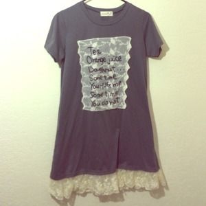 Oversized shirt dress