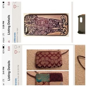 🚫SOLD🚫 IPHONE CASE & WRISTLET