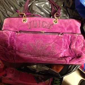 Juicy couture diaper bag
