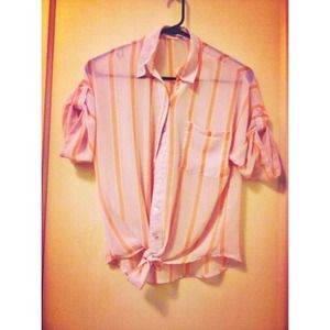 Fresh, striped blouse💜