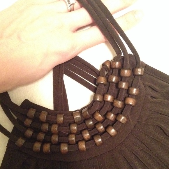 Michael Kors beaded halter top - Picture 2 of 3