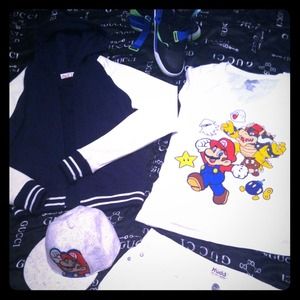 Navy Blue Varsity Jacket