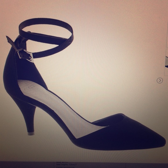 Asos low-cut vamp heels