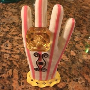 Yellow Betsey Johnson ice cube ring