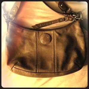 Over the shoulder Coach purse
