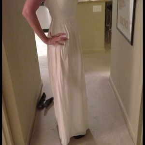 REDUCED!: Parker Offwhite Maxidress