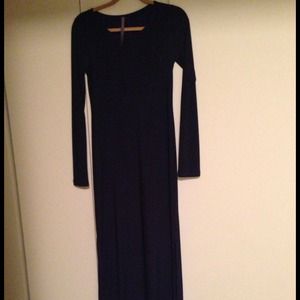 Navy Abi Ferrin Maxidress