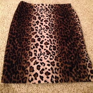 Cheetah print skirt 💝