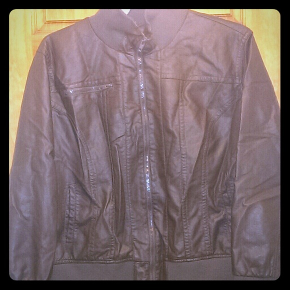 Brown Leather Jacket