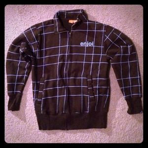 SOLD!! Men's Enjoi Zip-up Jacket