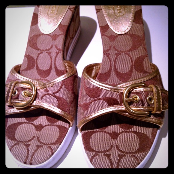 Authentic Coach Wedges