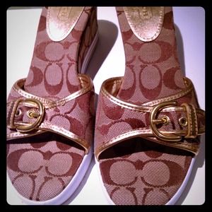 Authentic Coach Wedges