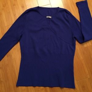 Blue sweater