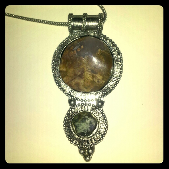 Stone Pendant Necklace
