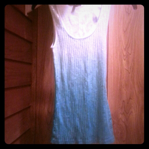 Sequined express tank top