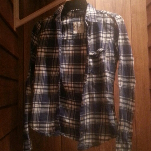 Abercrombie and Fitch button-up plaid