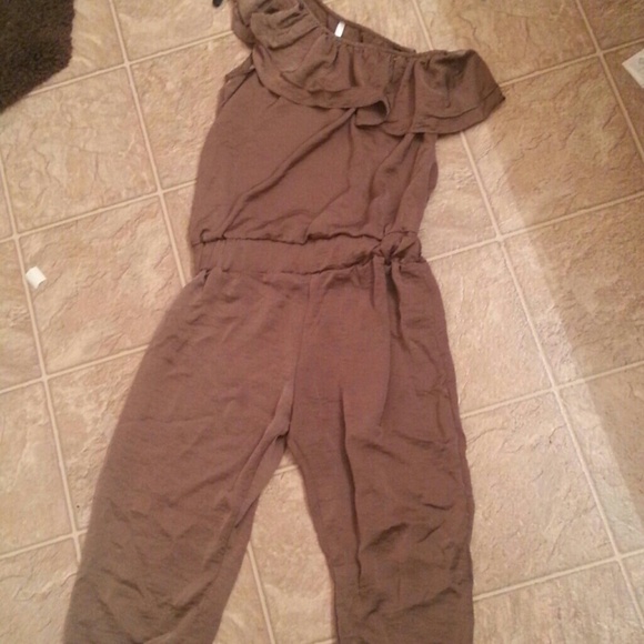 Knee length romper