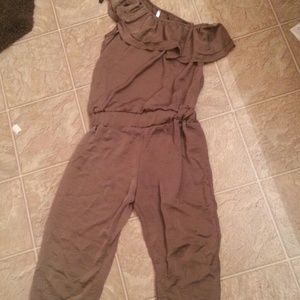 Knee length romper