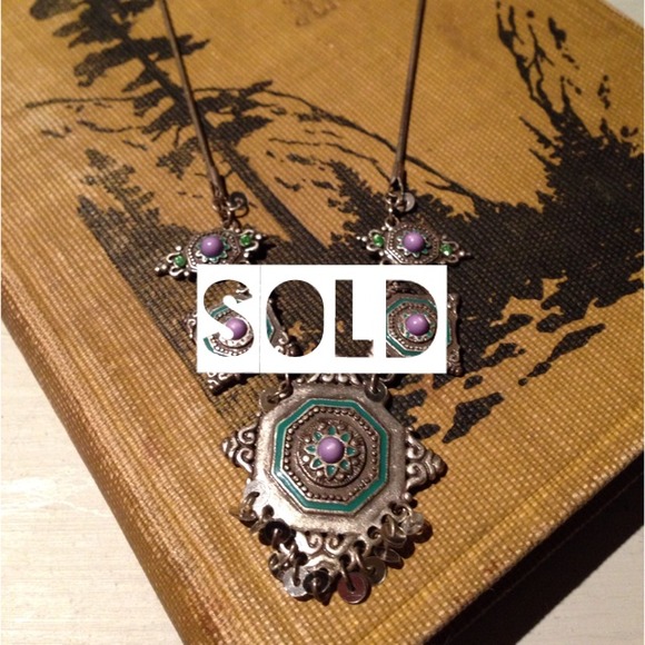 ❌Sold❌Jewelry | Vintage Silver Boho Necklace