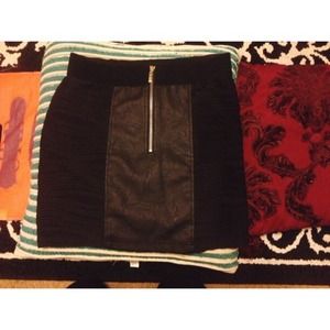 Black high waisted skirt