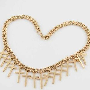 🙏Gold Cross Charm Necklace