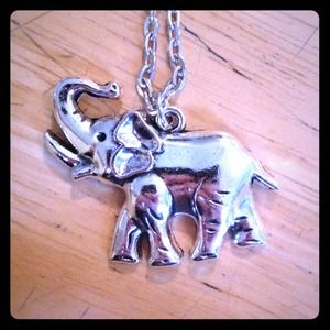 Retro Elephant Necklace