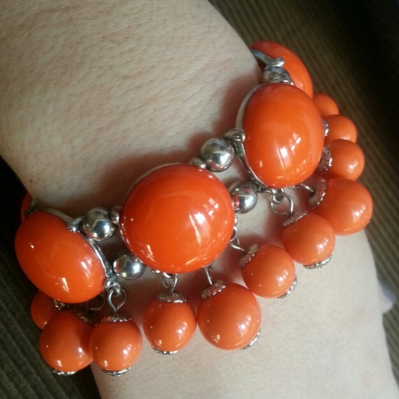 Orange bracelet