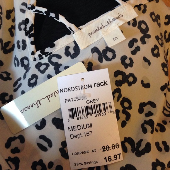 ❌❌❌ sold! cheetah tank with open back - Picture 3 of 3