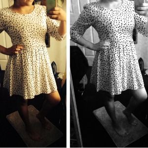 Polka dot dress