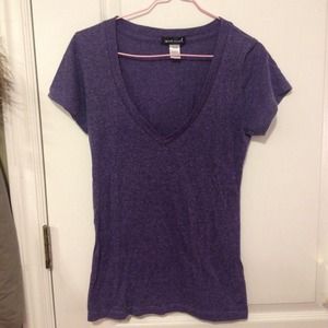 Purple tee