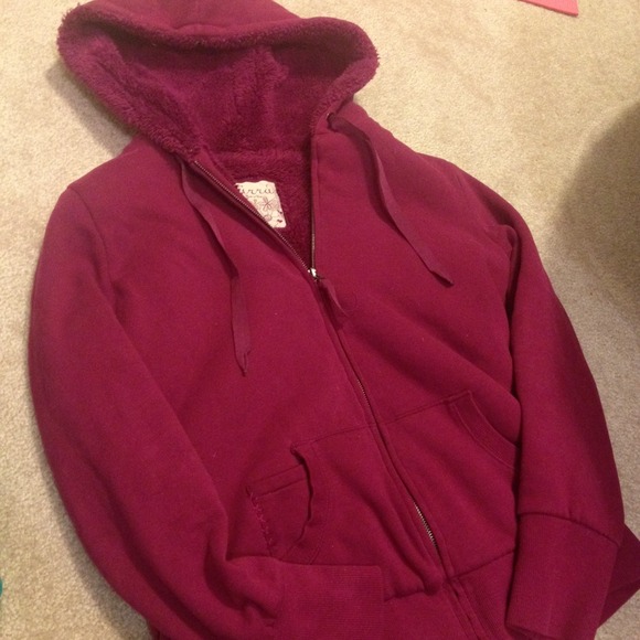 Soft magenta hoodie