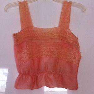 Vintage pink camisole