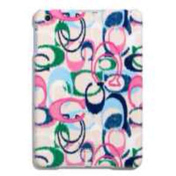 Coach ipad mini case