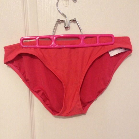 Coral bathing suit items